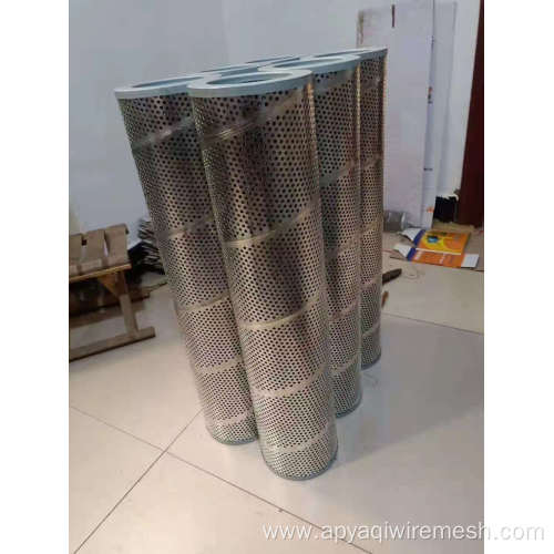 stainless steel hydraulic oil filter element